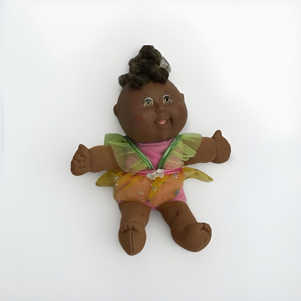 Cabbage Patch Kids Fairies Doll 2009 African American Brown Hair Brown Eyes